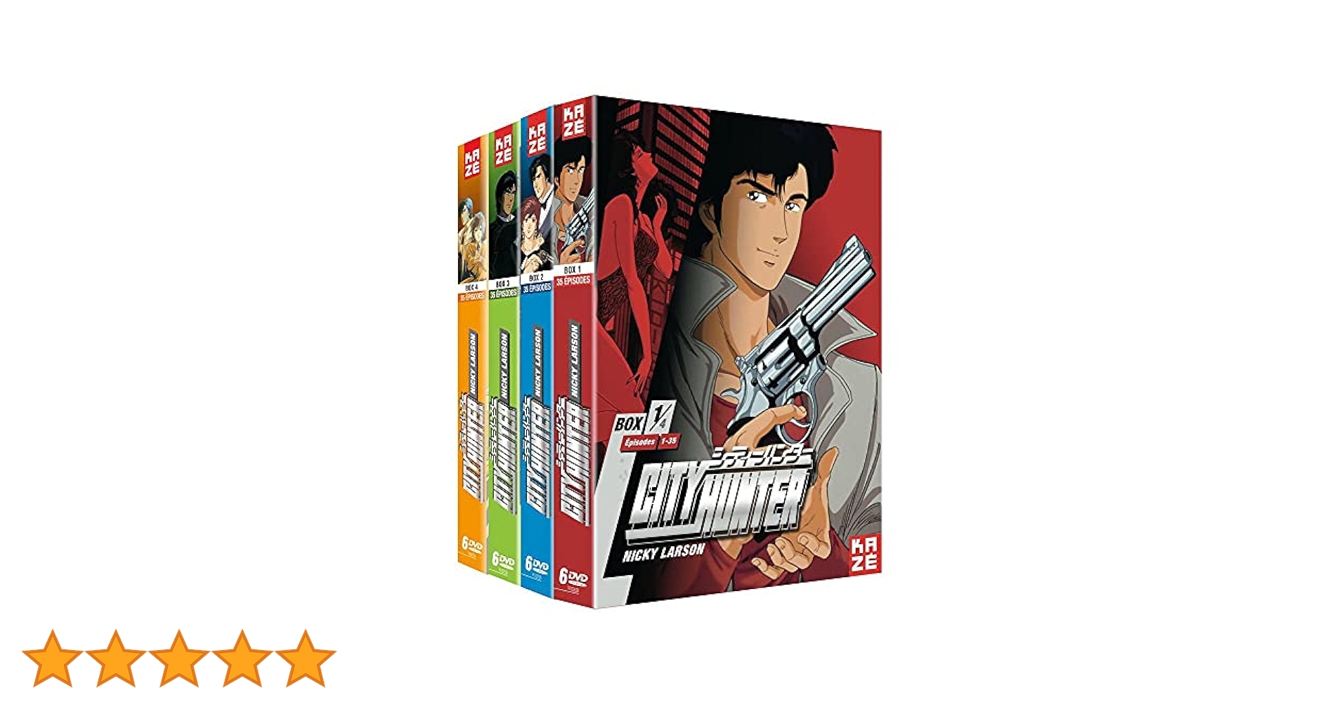 City Hunter-Nicky Larson-Intégrale: DVD et Blu-ray : Amazon.fr
